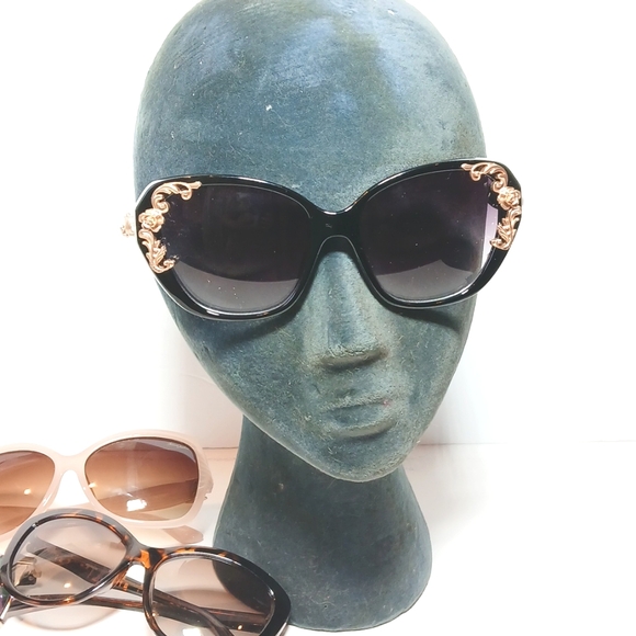 ?️ Y2K Vintage Sunglasses Bundle 5 Oversized Styles Retro Romantic Mobwife main image 5
